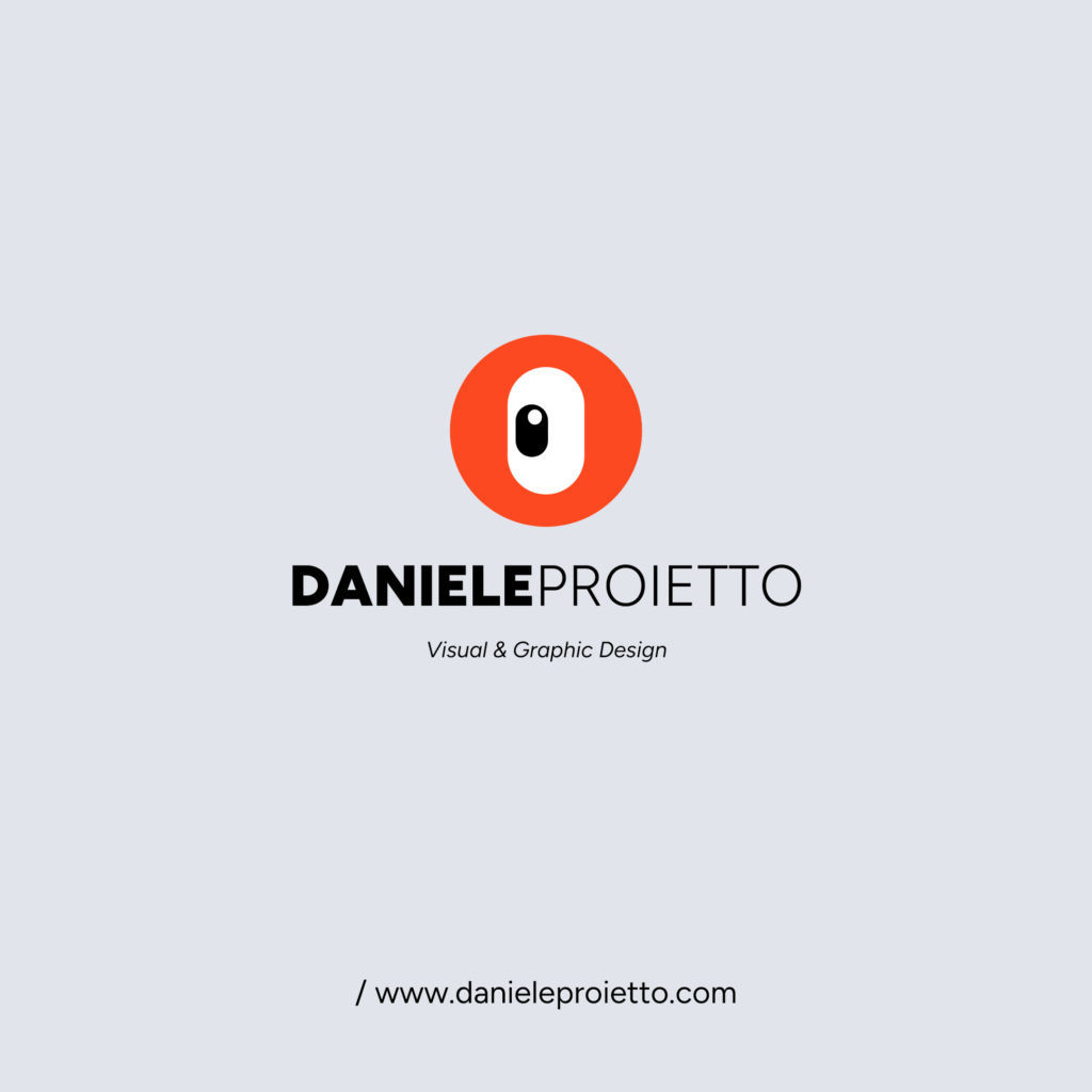 Daniele Proietto Visual Design Logo simple